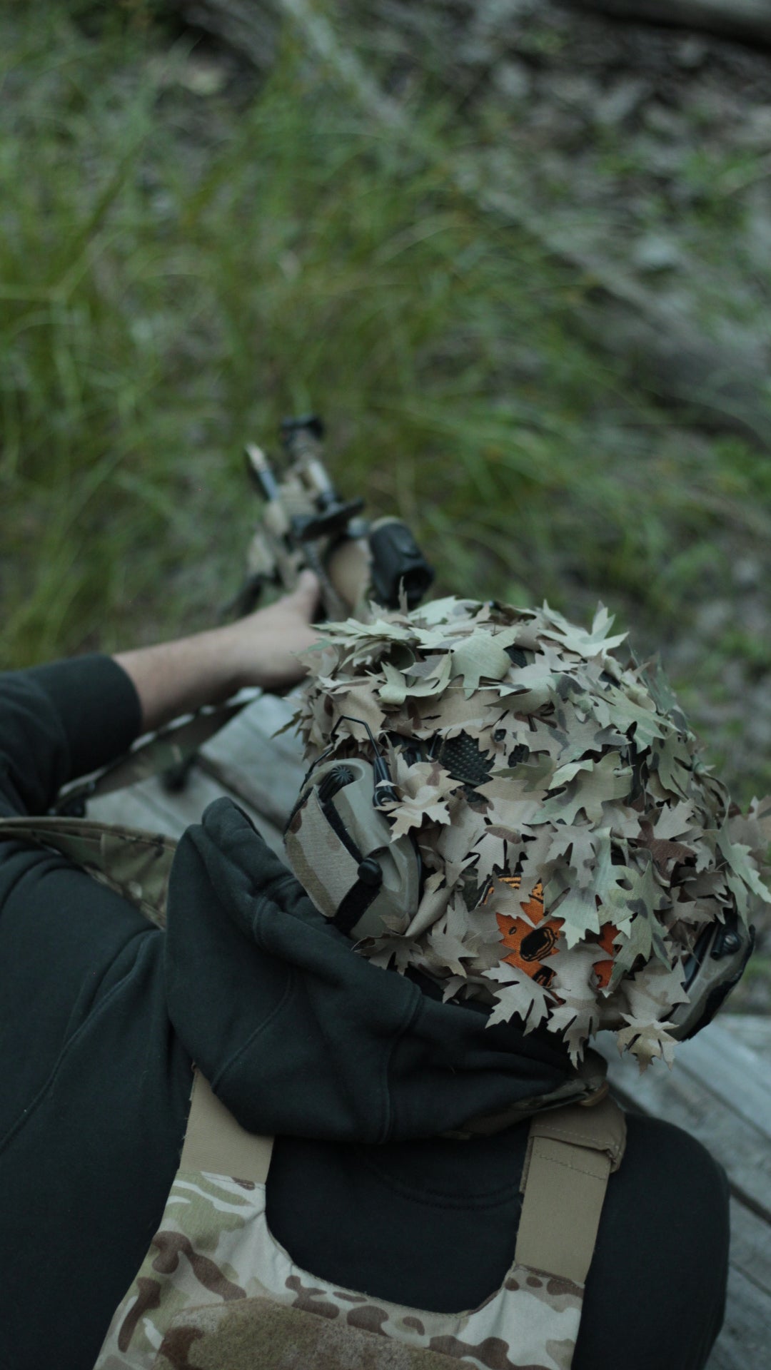 CS Natural Leaf Cut Helmet Scrims