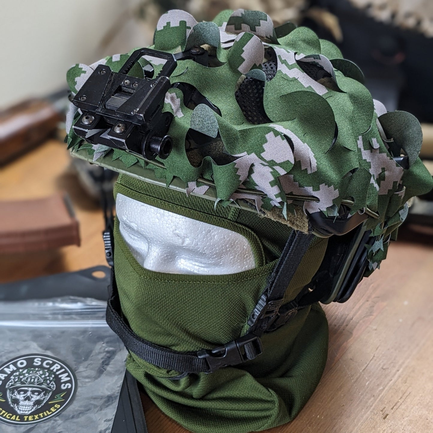CS C Cut Helmet Scrims